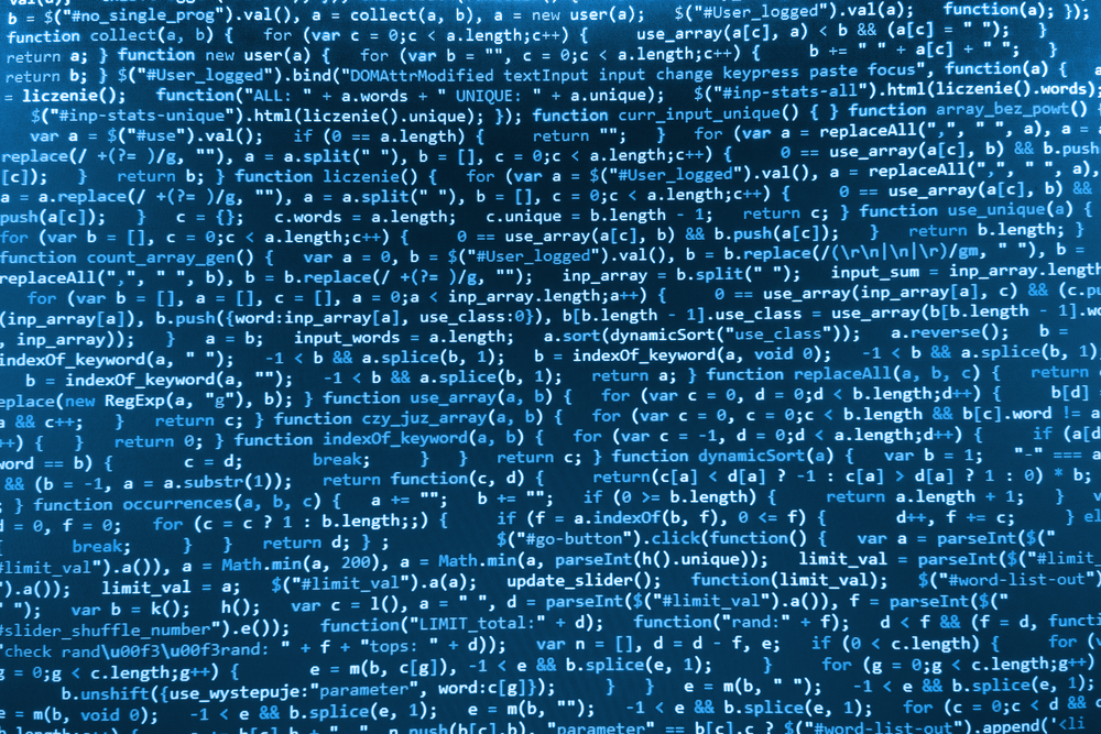 Software,Developer,Programming,Code.,Abstract,Computer,Script,Code.,Blue,Color.